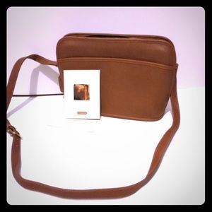 Coach brown leather bag